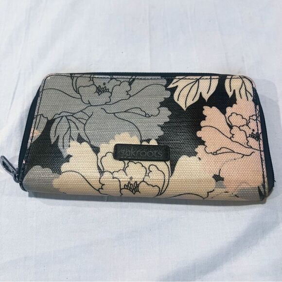 Sakroots Floral Zip-Around Wallet - Picture 1 of 11